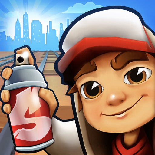 Subway Surfers bėgimo žaidimas