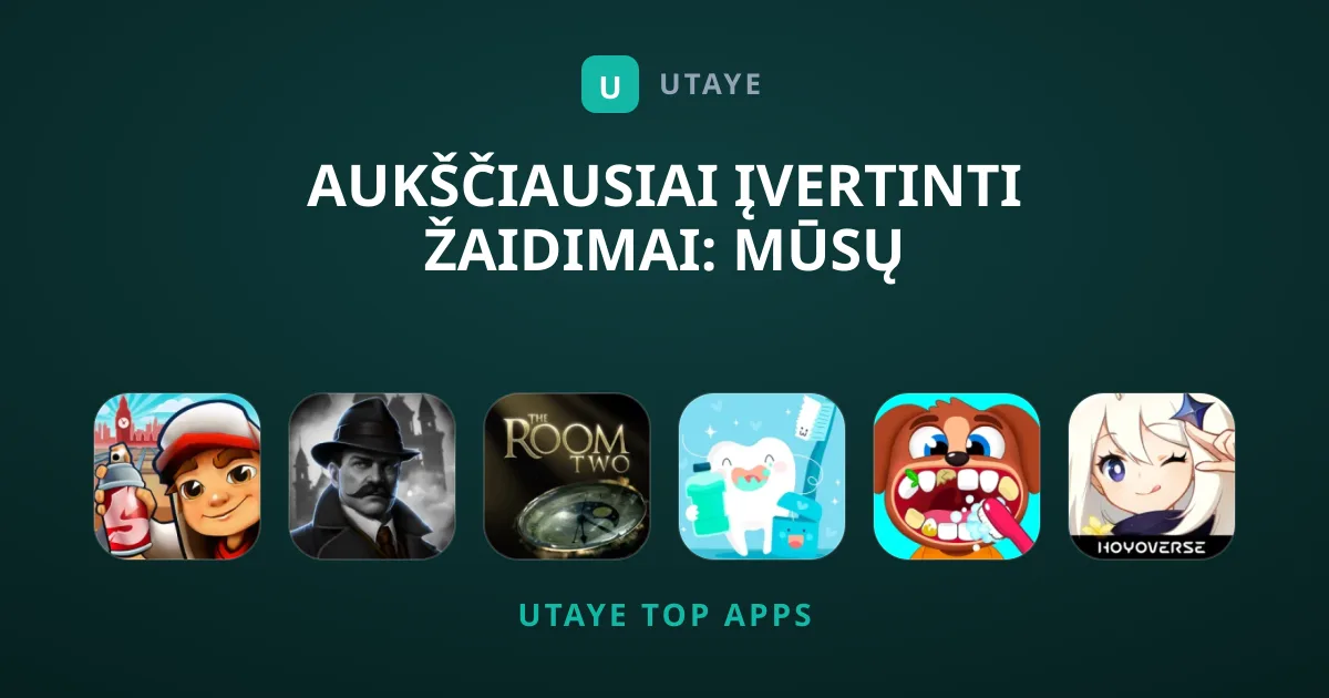Aukščiausiai Įvertinti Žaidimai: Mūsų Rekomendacijos Dabar